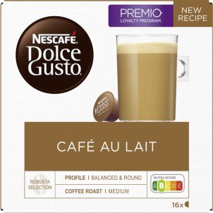 Nescafe Dolce Gusto Café au lait capsules 16 pieces