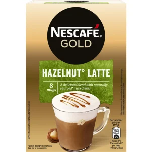 Nescafe Gold hazelnut latte instant coffee wholesale product